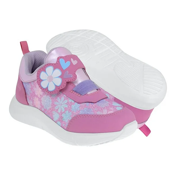 TR150514ST  TENIS NIÑA TEXTIL ROSA