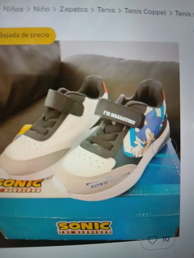 SO110516ST TENIS SONIC CON LUZ