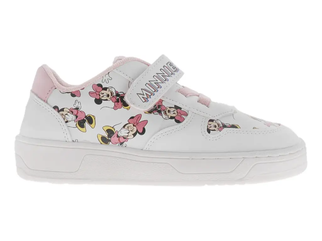DY33237 TENIS NIÑA BLANCO DISNEY