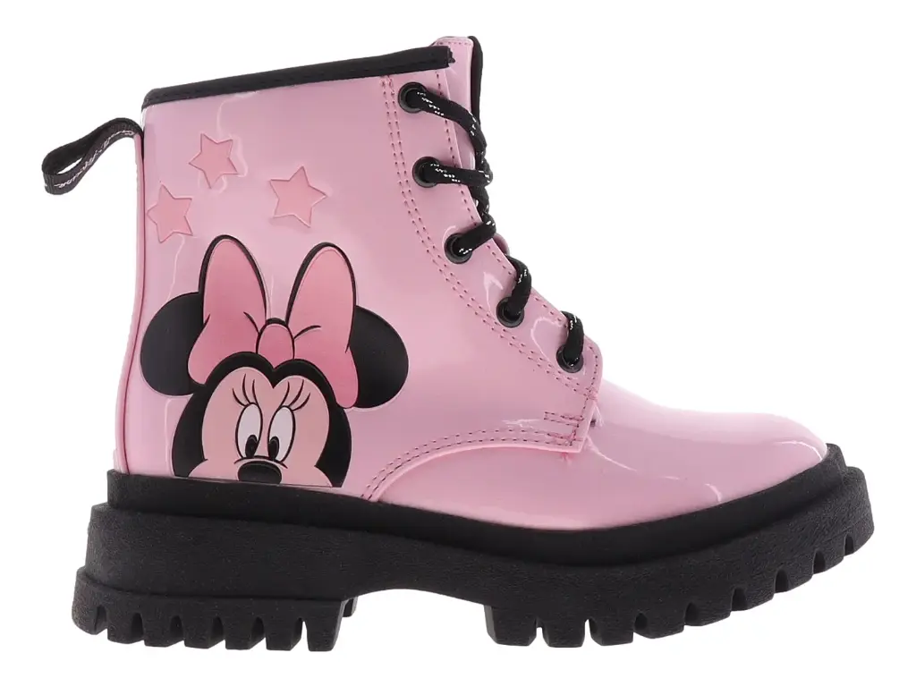 DY64007 BOTA NIÑA ROSA PASTEL DISNEY