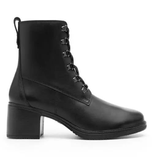 120504 Botines De Tacón Con Agujetas Para Mujer