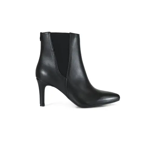 104512 BOTÍN NEGRO DE PIEL FLEXI