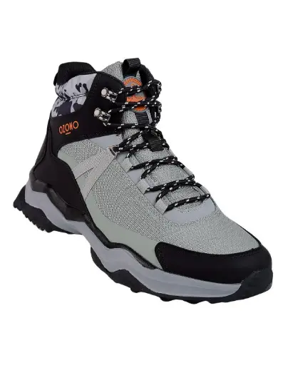 600902 Botin Hombre Casual Gris Capa