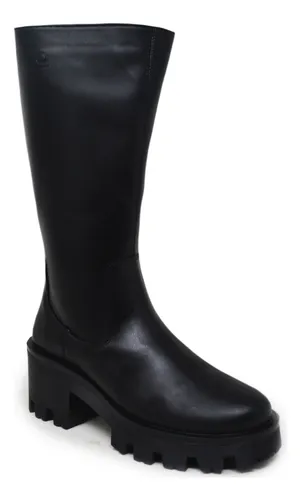 624705 Bota Larga Capa De Ozono Negro Sintético