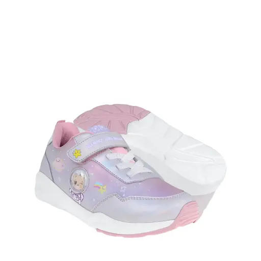 TR730506ST TENIS NIÑA LUCES LILA