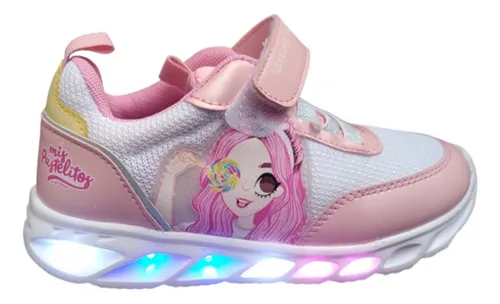 MP9505508ST TENIS NIÑA MALLA POENA BLANCO 