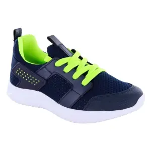 135604-E TENIS NIÑO TEXTIL AZUL 