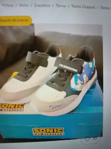 SO110516ST TENIS SONIC CON LUZ