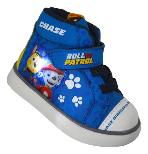 PW936502ST Tenis Bota Paw Patrol Con Luces