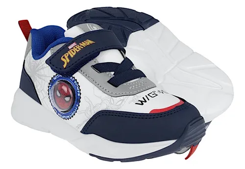 MV730515ST TENIS NIÑO NAPA BLANCO DISNEY
