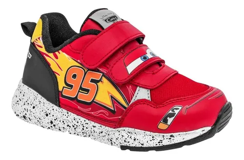 DY73757 TENIS NIÑO SELMA ROJO DISNEY