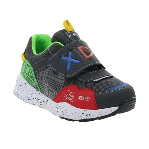 73754 TENIS NIÑO ANDRE GRIS OXFORD RODDYCK