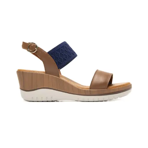 113310 Sandalia Dama Plataforma Flexi Con Autoajuste