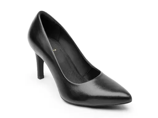 104505 Zapatilla Flexi de Piel con Tacón de Aguja 